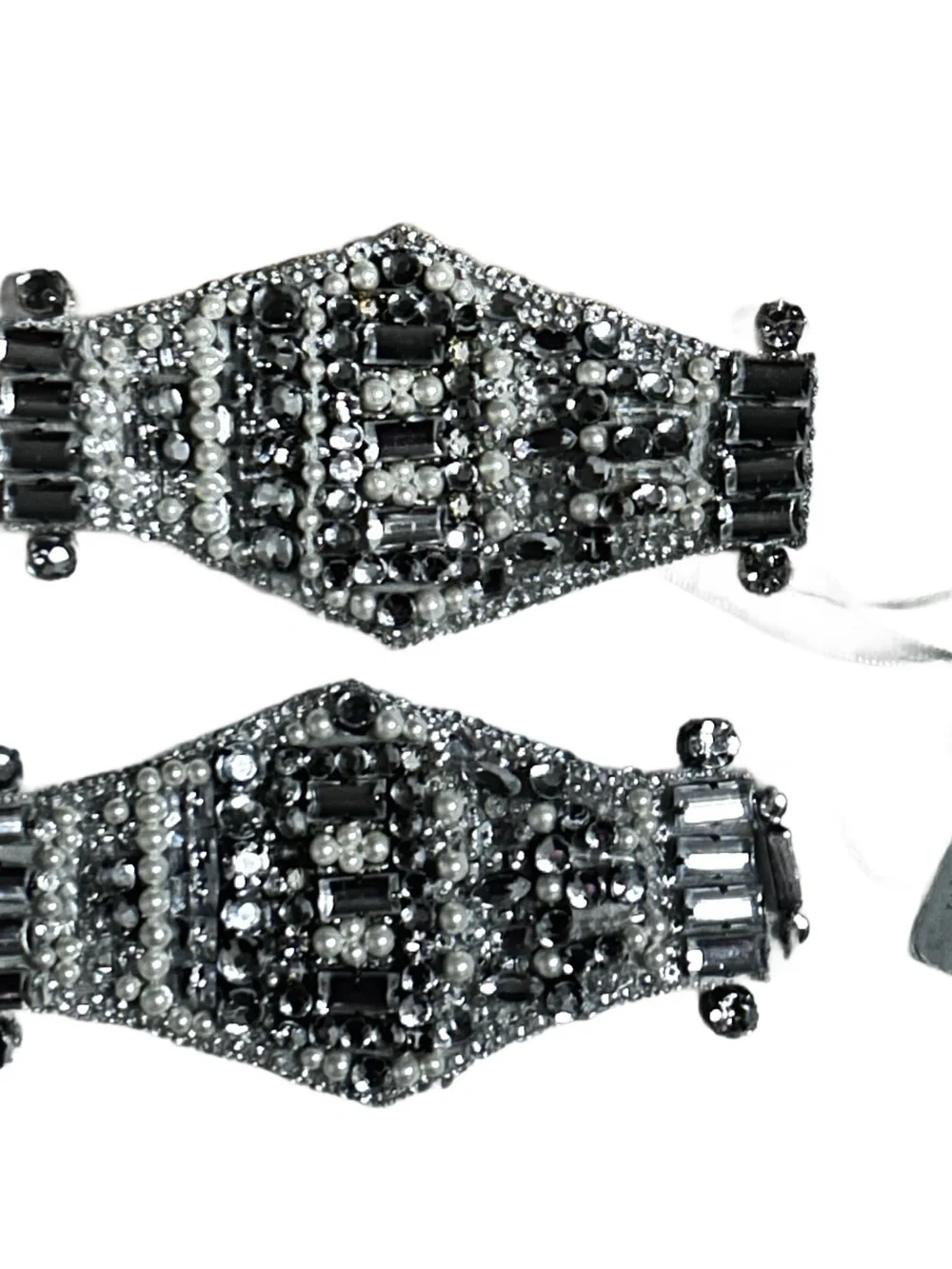 Anne Barge ~ Small ~ Embellished Swarovski Crystals/ Rhinestones Pearl Belt ~New